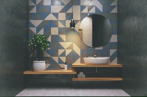 16 Contemporary Color Combinations For Bathroom Tiles